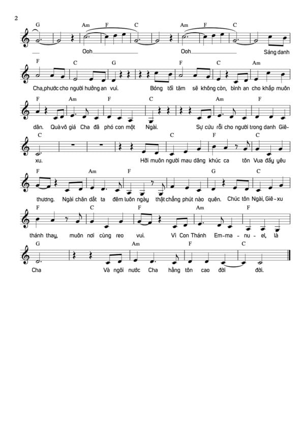 Alternative view of Sheet Khi Con Hoài Niệm Chúa Giáng Sinh